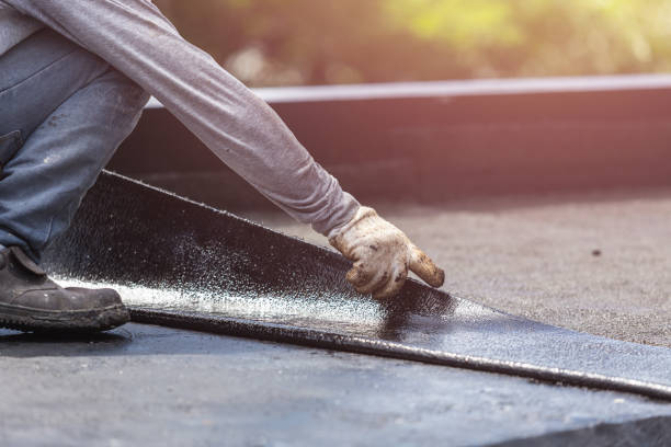 Professional Emergency Waterproofing technician working in Rock Island, IL